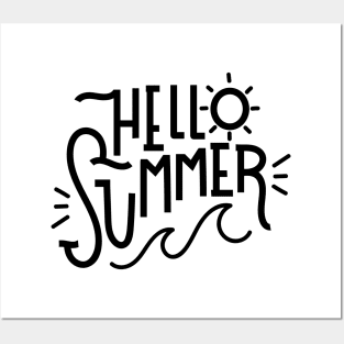 hello SUMMER Posters and Art